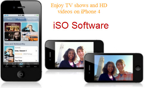 enjoy hd videos and tv shows on iPhone 4